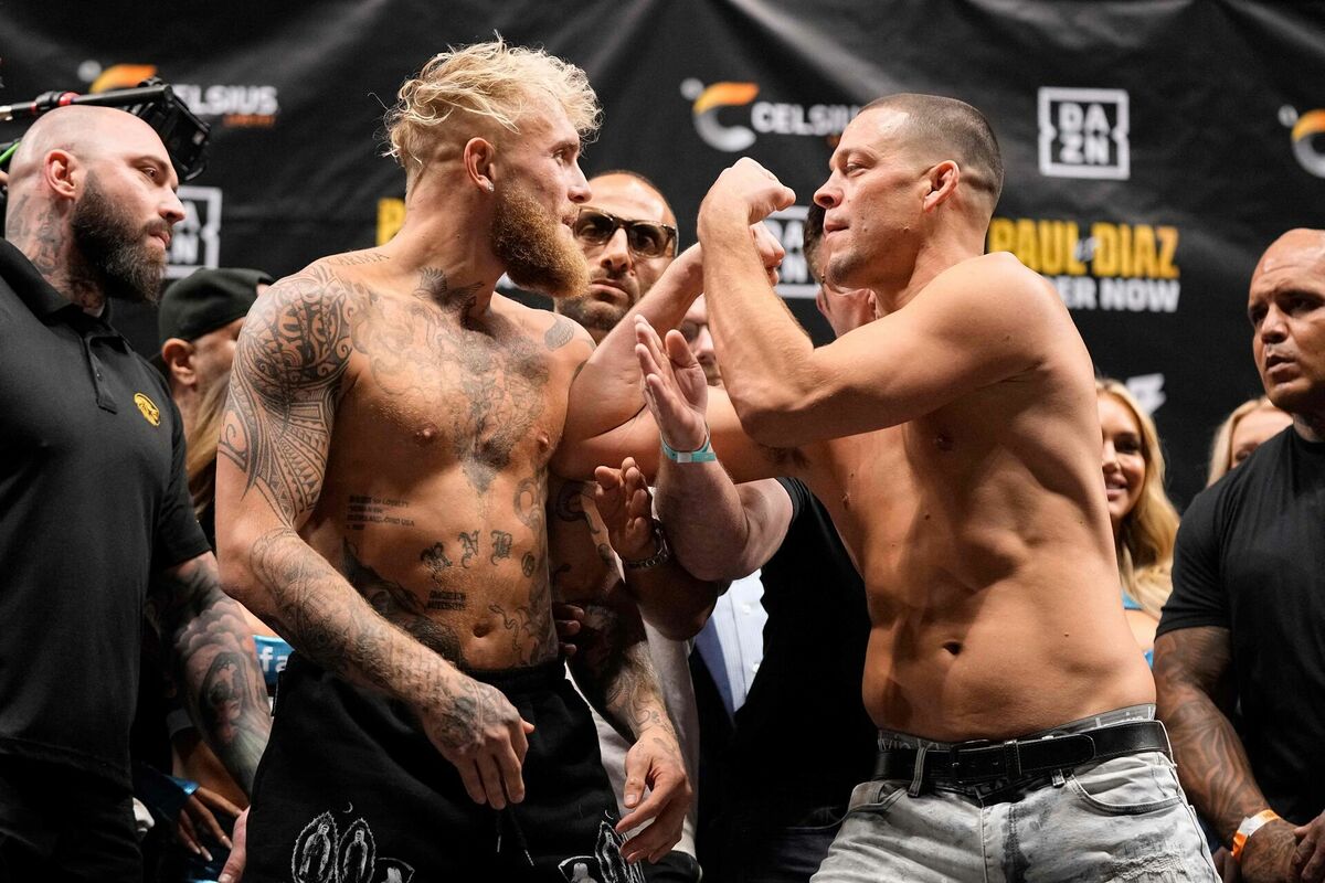 Džeiks Pols un Neits Diass. Foto: Sam Hodde/Getty Images/AFP/Scanpix