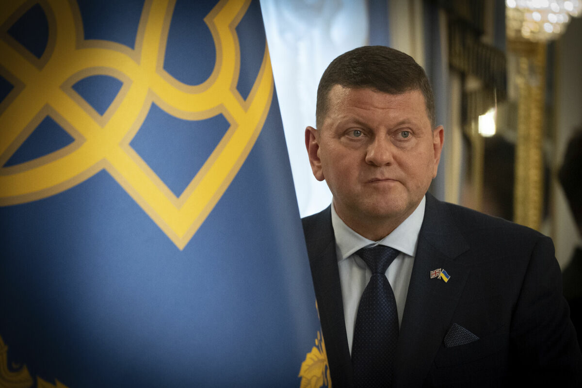 Valērijs Zalužnijs. Foto: AP Photo/Efrem Lukatsky