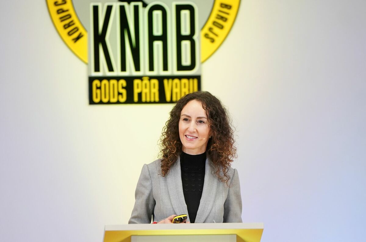 Tiesībsardze Karina Palkova. Foto: Zane Bitere/LETA