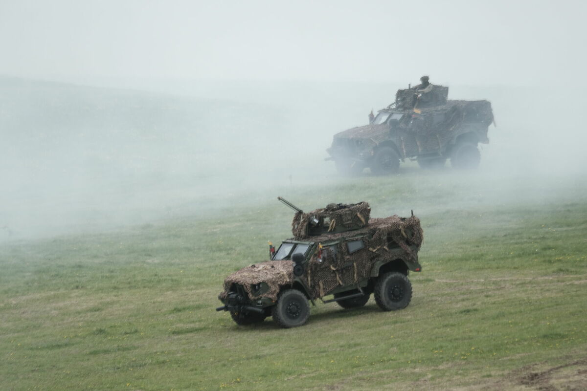 NATO mācības. Foto: EPA/VALDA KALNINA