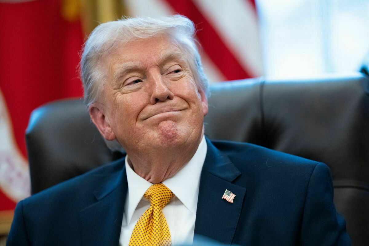 Donalds Tramps. Foto: EPA/AARON SCHWARTZ/Scanpix