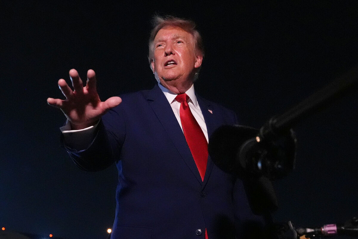Donalds Tramps. Foto: Scanpix/AP Photo/Mark Schiefelbein