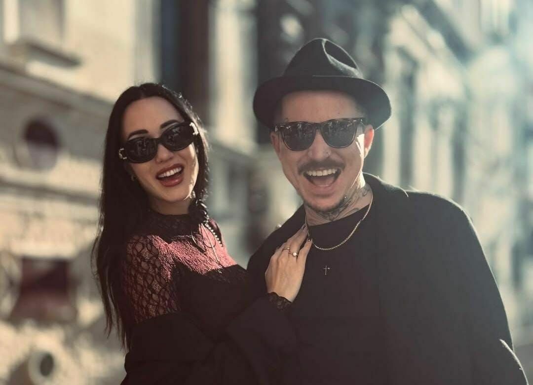 Endija Kalniņa un Miks Dukurs. Foto: Instagram /@miks_dukurs