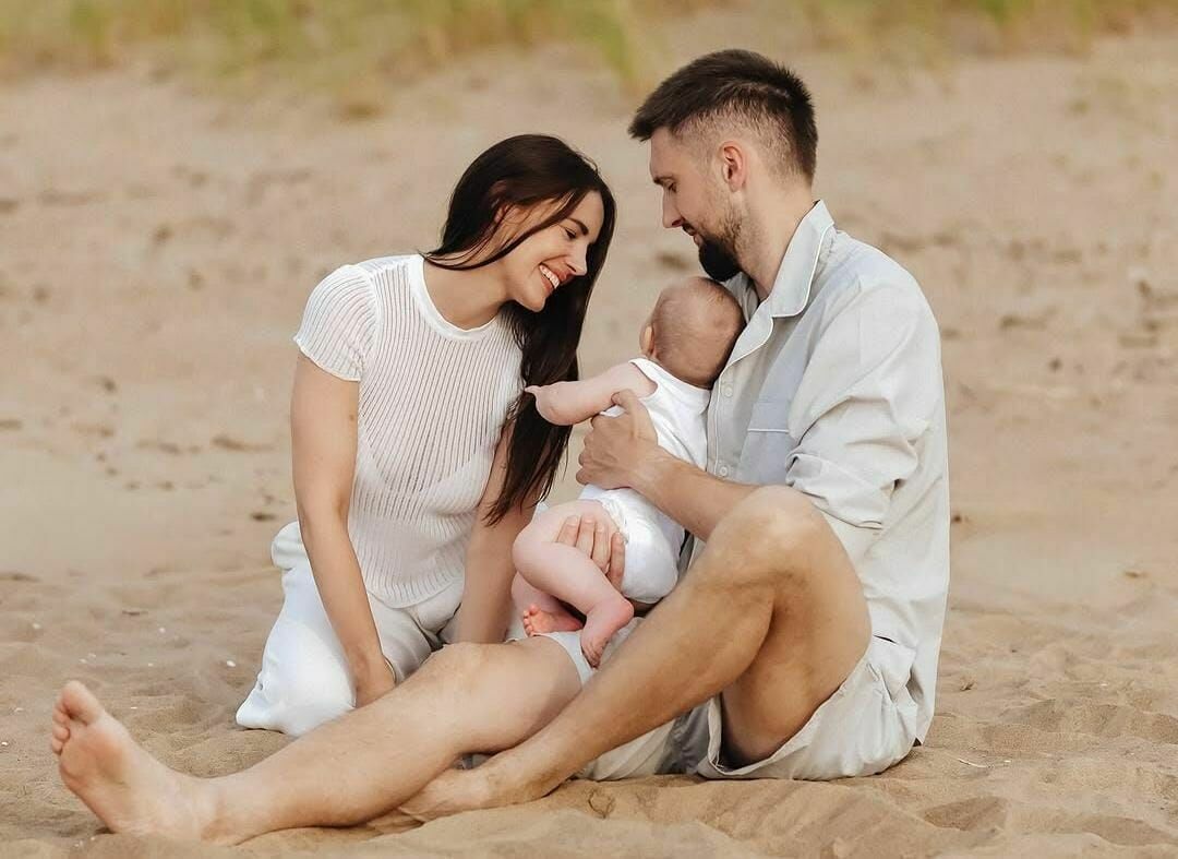 Alīna un Žanis Peineri. Foto: Instagram /@alina.peinere