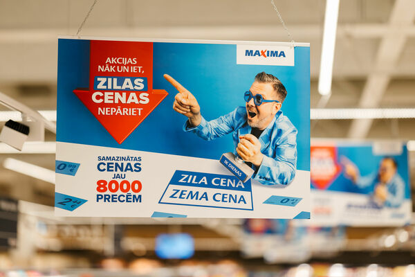 Atklāts zemo cenu līderis Latvijā. Foto: Maxima