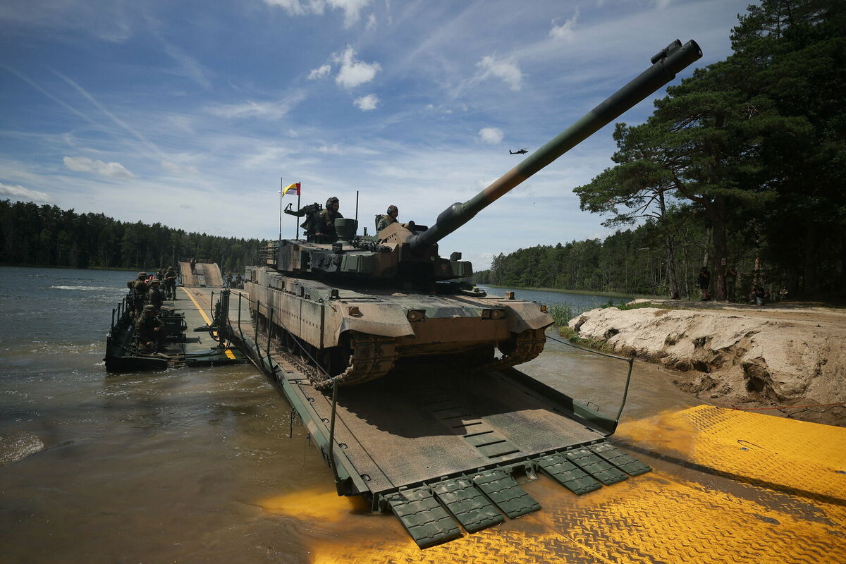 K2 tanks. Foto: scanpix/ REUTERS/Kacper Pempel