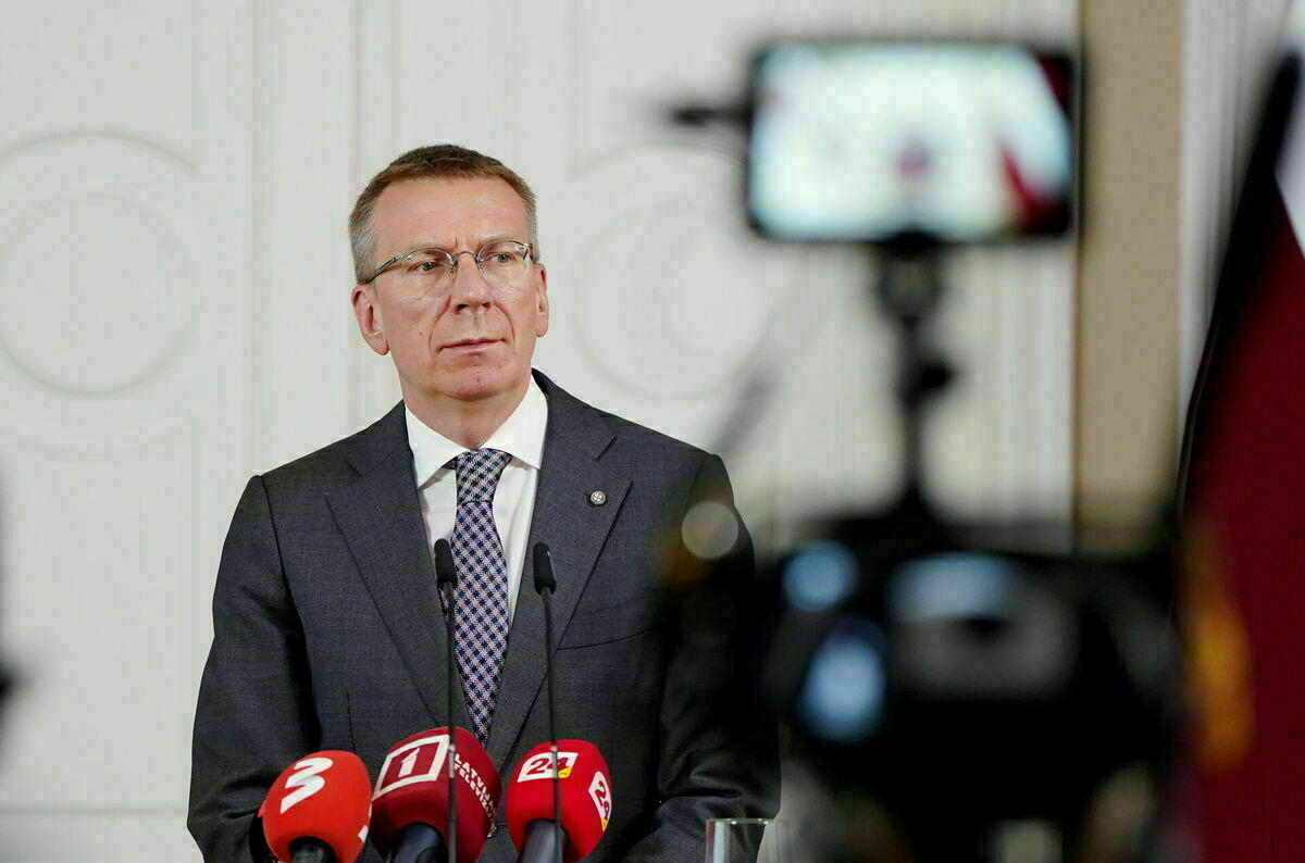 Edgars Rinkēvičs. Foto: Zane Bitere/LETA
