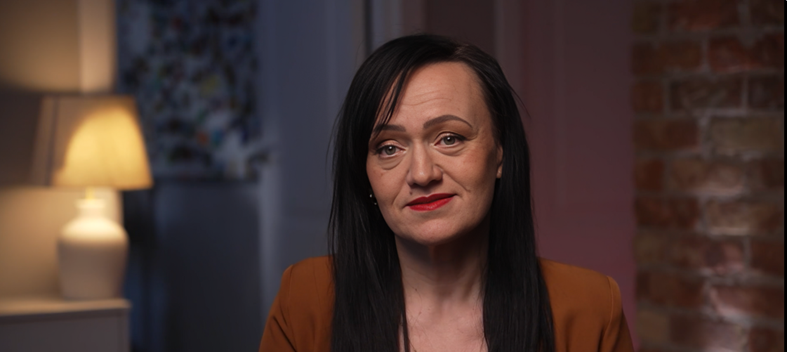 Agrita Bindre. Foto: Ekrānuzņēmums no raidījuma "Ģimene burkā"