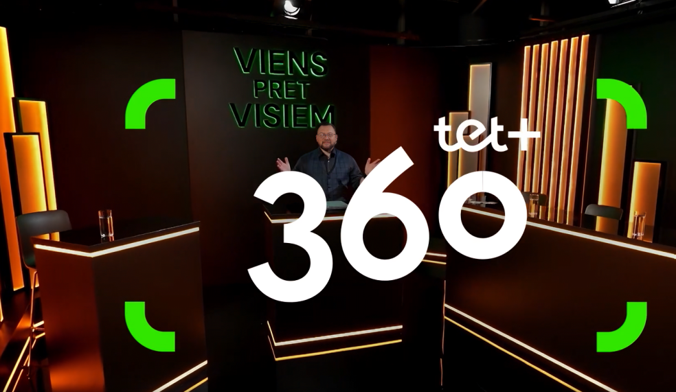 Ekrānuzņēmums no šova "Viens pret visiem"