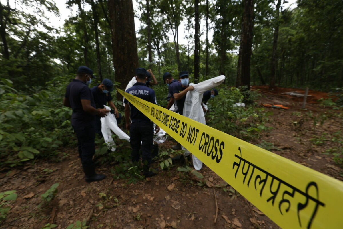Meklēšanas darbi Nepālā. Foto: EPA/NARENDRA SHRESTHA/Scanpix
