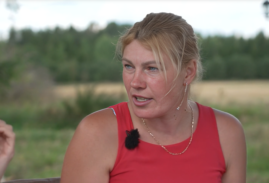Foto: Ekrānuzņēmums no raidījuma "Slavenības. Bez filtra"