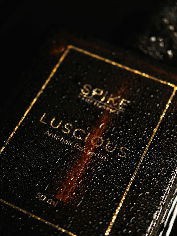 Spike LUSCIOUS serums matu izkrišanas samazināšanai un augšanas veicināšanai. Foto: Spike