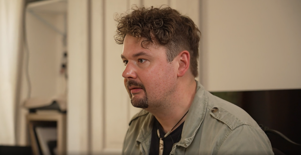 Valters Pūce. Foto: Ekrānuzņēmums no raidījuma "Gandrīz ideālas vakariņas"