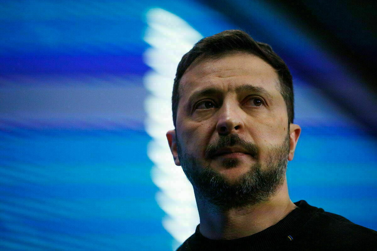 Volodimirs Zelenskis. Foto: EPA/OLIVIER MATTHYS