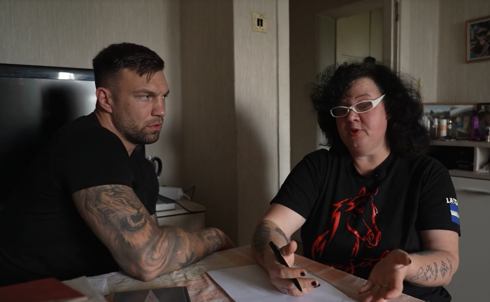 Foto: Ekrānuzņēmums no raidījuma "Slavenības. Bez filtra"