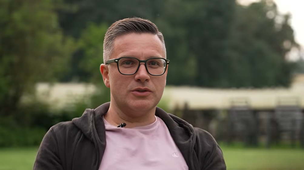 Andris Ērglis. Foto: Ekrānuzņēmums no raidījuma "Gandrīz ideālas vakariņas"