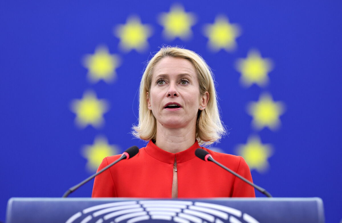 Kaja Kallasa. Foto: EPA/RONALD WITTEK/Scanpix