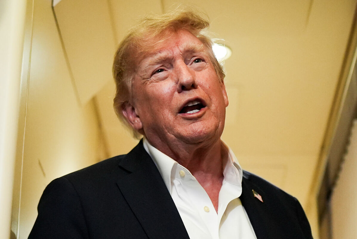 Donalds Tramps. Foto: AP Photo/Julia Demaree Nikhinson/Scanpix