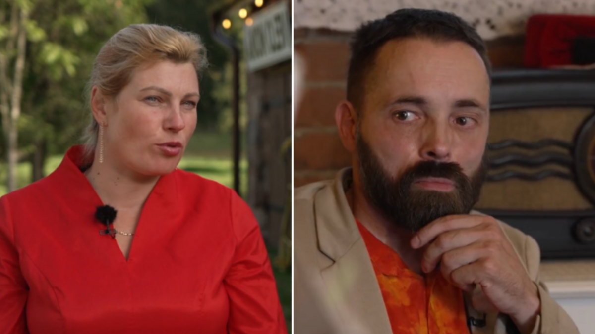 Ekrānuzņēmums no šova "Slavenības. Bez filtra"