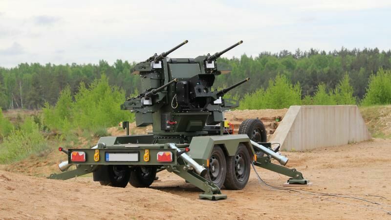Latvijas uzņēmuma “WeMPS” pretdronu sistēma. Foto: WeMPS