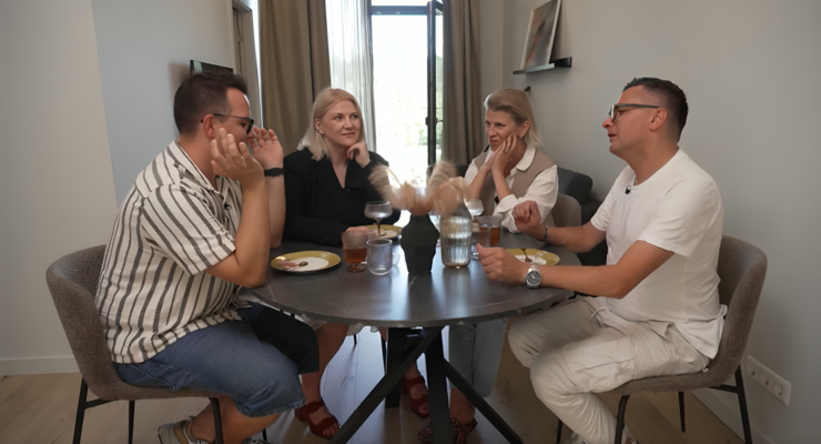 Foto: "Gandrīz ideālas vakariņas"