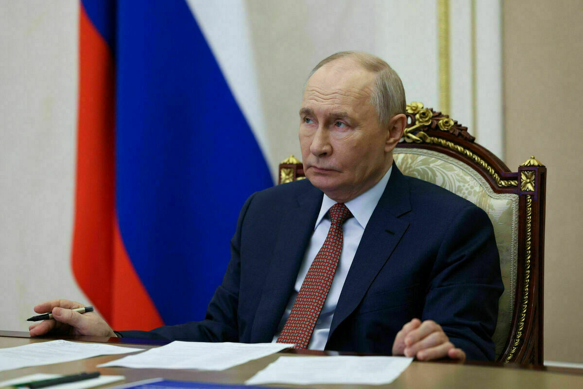 Vladimirs Putins. Foto: Sputnik/Vyacheslav Prokofyev