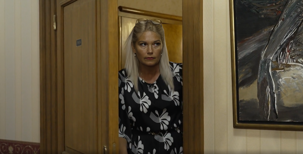 Iveta. Foto: Ekrānuzņēmums no raidījuma "Limuzīns dāvanā"