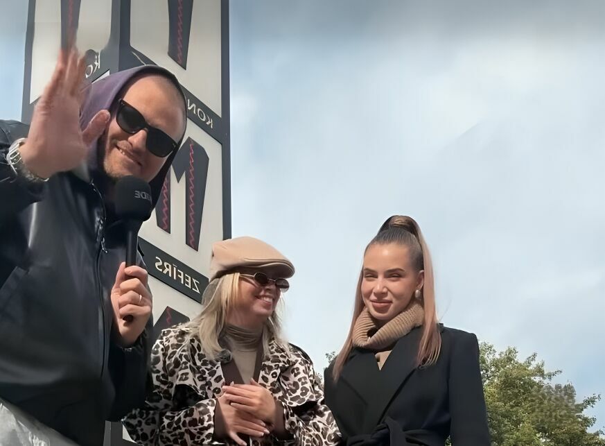 Renārs Zeltiņš, Aija Nagle un Intrisha. Foto: Instagram /@instrishaa