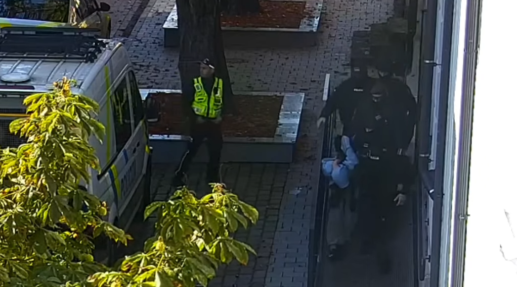 Foto: Ekrānuzņemums no facebook/ Daugavpils pilsētas pašvaldības policija