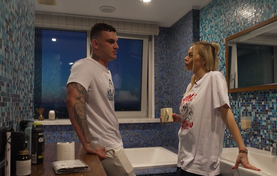 Ekrānuzņēmums no šova "Slavenības. Bez filtra"