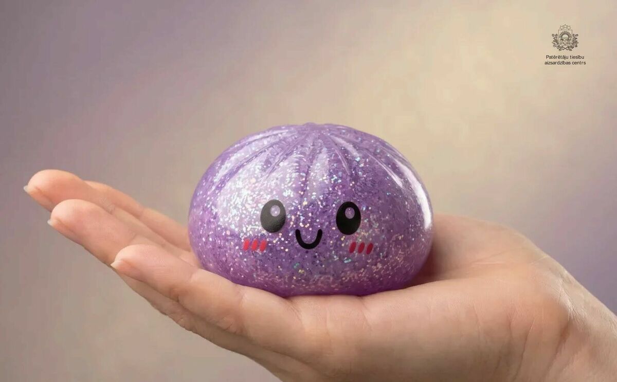Rotaļlieta "Squishy Dumpling". Foto: Patērētāju tiesību aizsardzības centrs