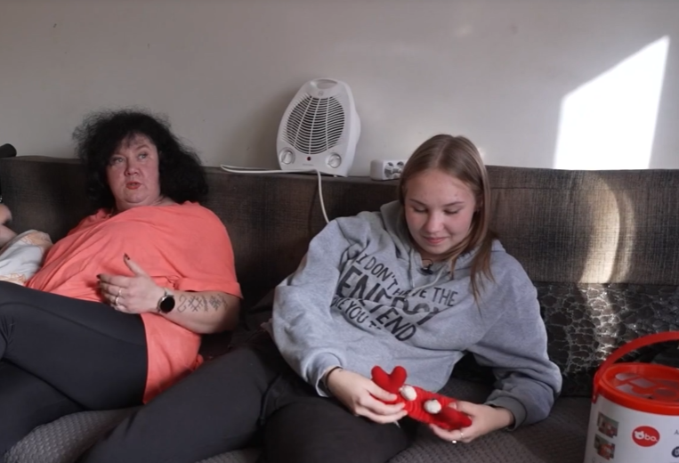 Foto: Ekrānuzņēmums no raidījuma "Slavenības. Bez filtra" 