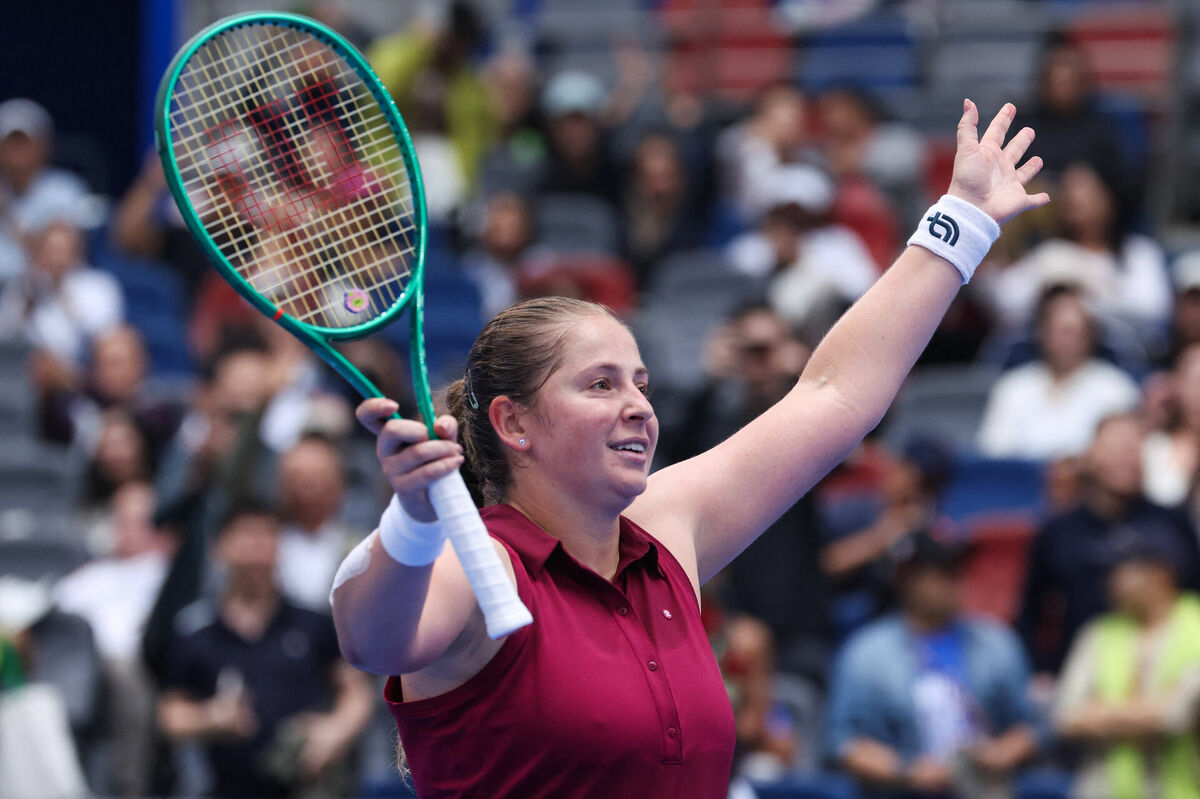 Aļona Ostapenko. Foto: scanpix/REUTERS/Maxim Shemetov