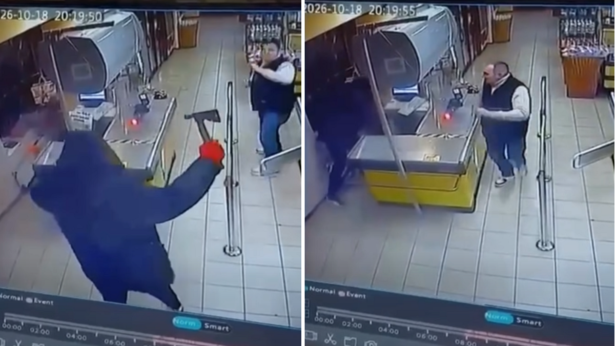 Foto: Ekrānuzņēmums no aculiecinieka video