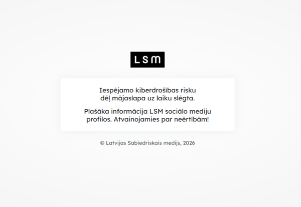 Foto: lsm.lv