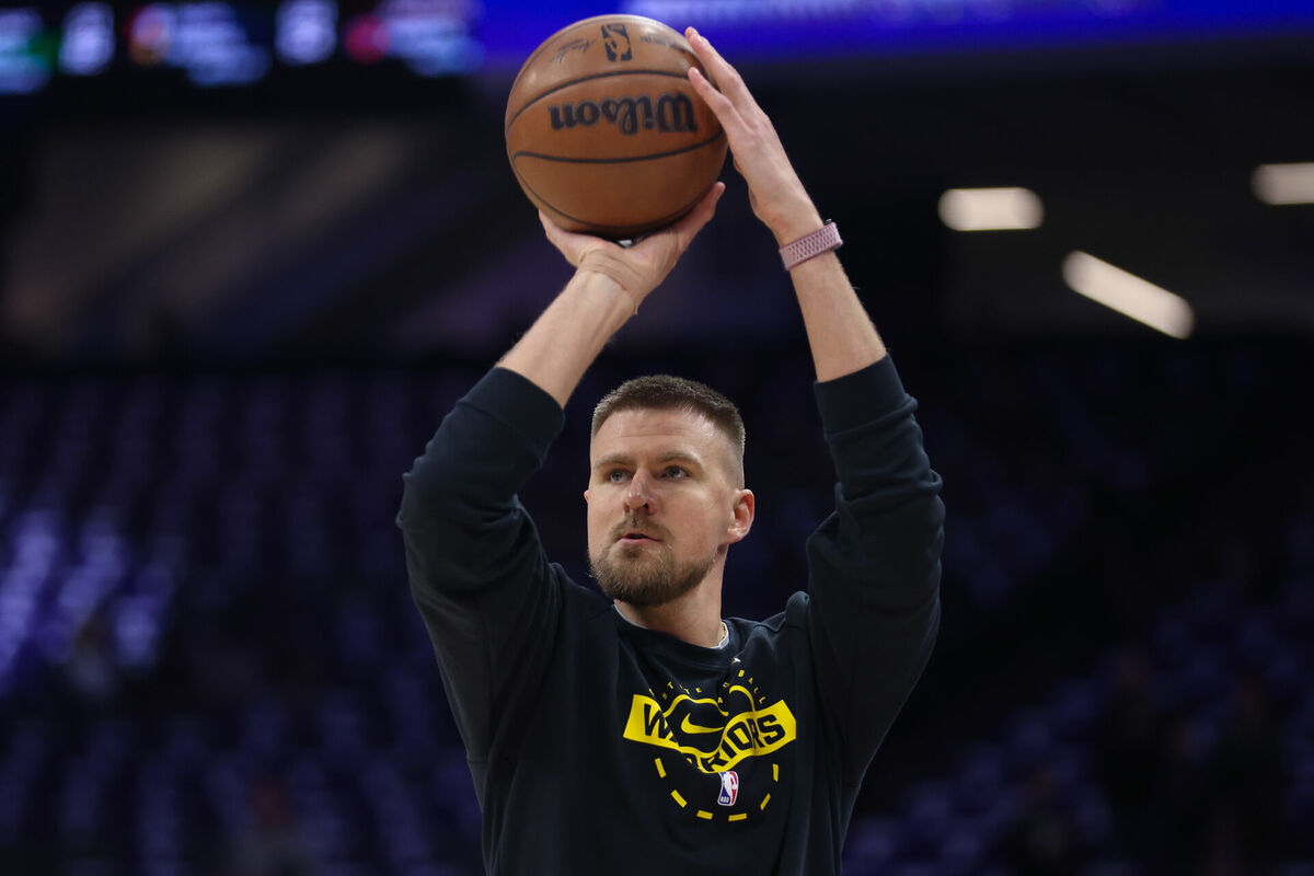 Kristaps Porziņģis. Foto: AP Photo/Scott Marshall/Scanpix