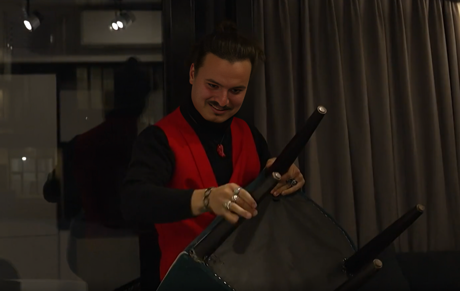 Dante Pecolli. Foto: Ekrānuzņēmums no raidījuma "Četri uz koferiem"