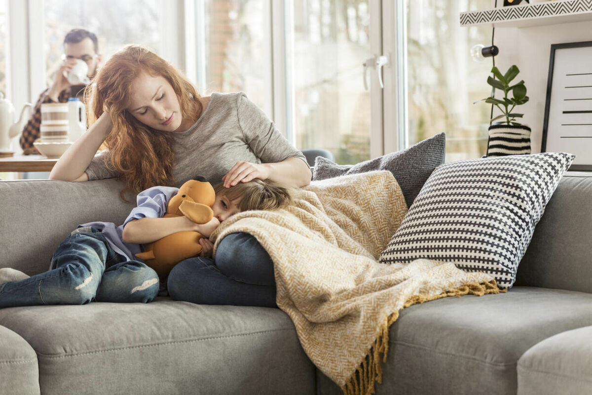 Rudens saaukstēšanās ģimenē. Foto: KatarzynaBialasiewicz, Istockphoto.com, SIA PANPHARMACY